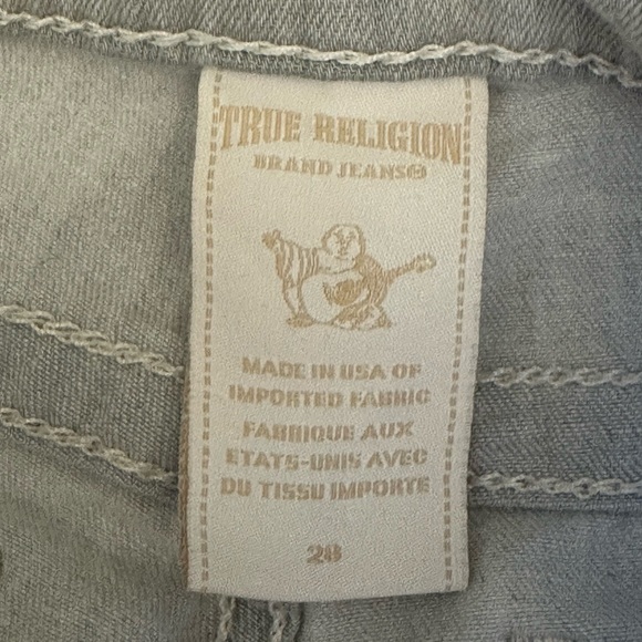 True Religion Abbey Skinny Jeans Light Wash Size 28 - Picture 2 of 9